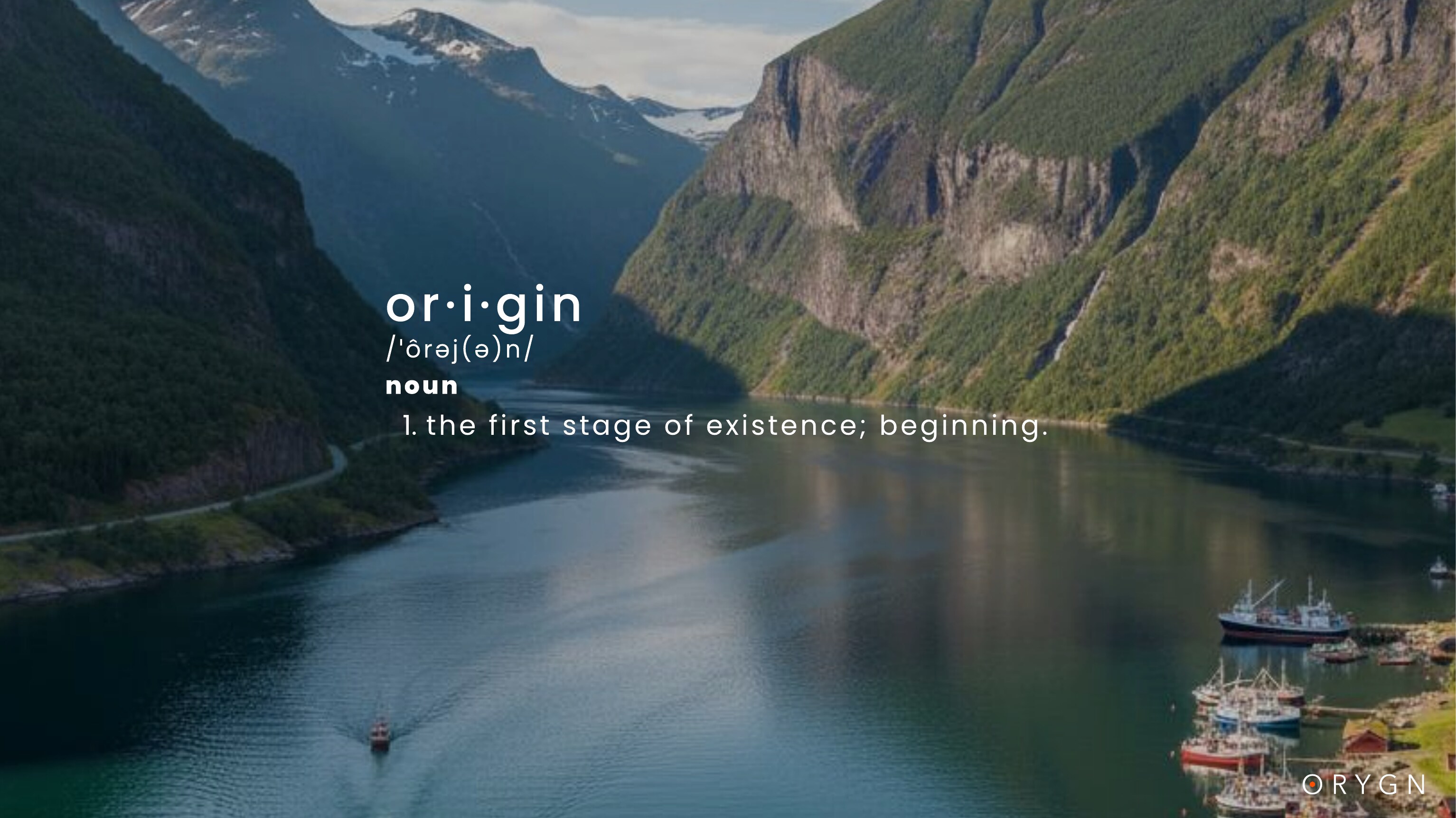 ORYGN Presentation — page 2 of 24